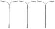 Faller Lampadaire de rue LED deux bras